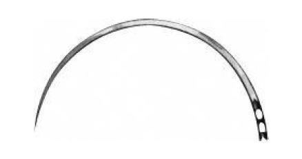 КИШЕЧНА ШОВНА ГОЛКА №PB4 КОЛЮЧА 30 mm, Ø 0,60 mm